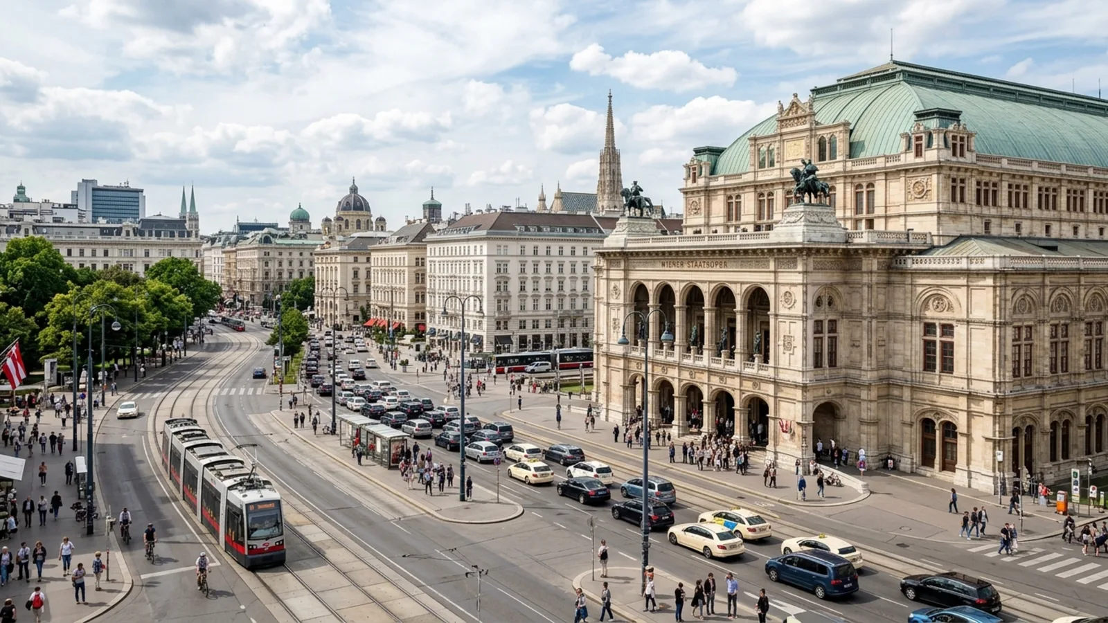 Viena transforma memória imperial em paisagem urbana cotidiana