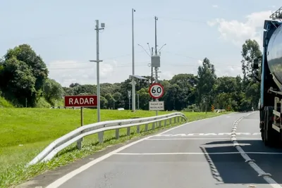 ANTT interrompe testes de radares de velocidade média no Paraná
