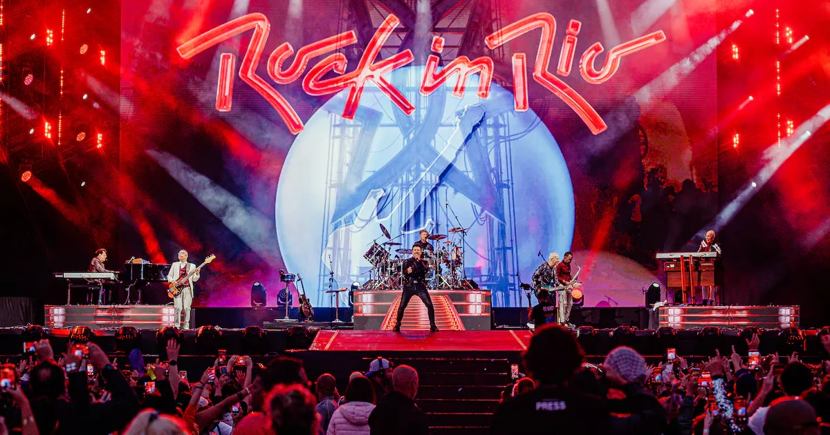 Roupa Nova transforma Palco Sunset em trilha sonora de novelas no Rock in Rio