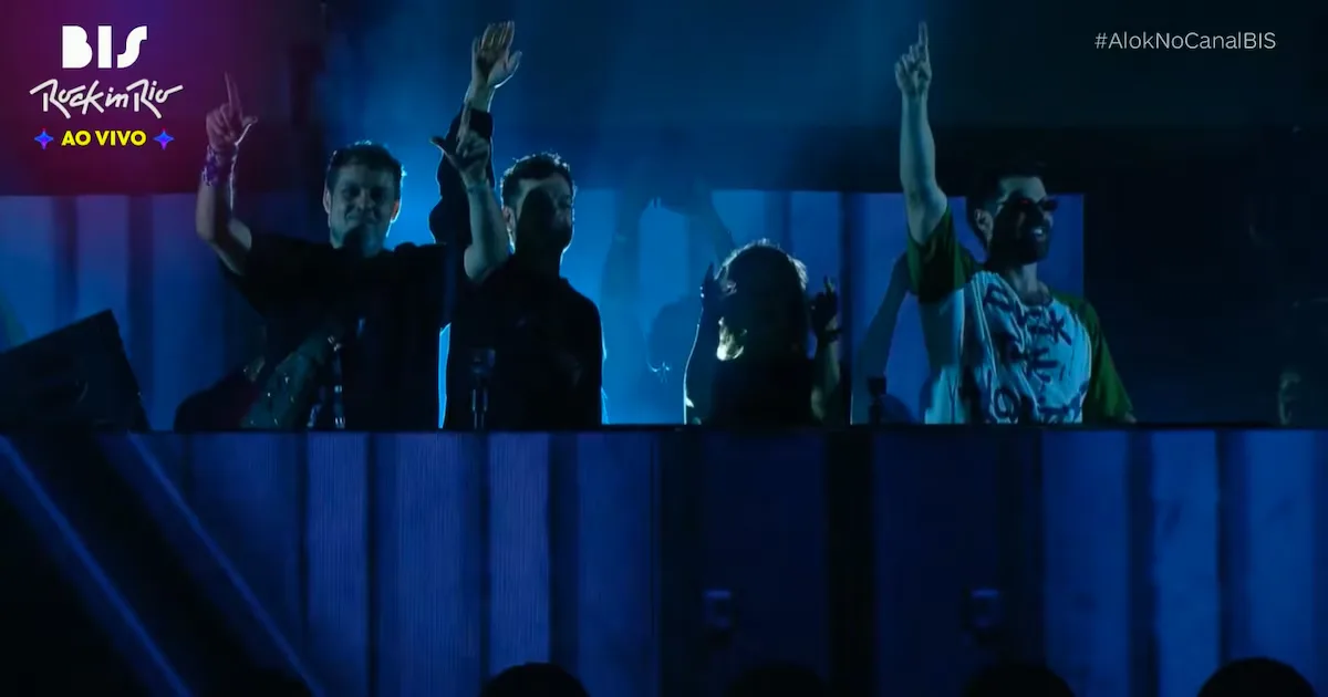 Alok reúne Bhaskar, Swarup e Ekanta no encerramento de show no Rock in Rio