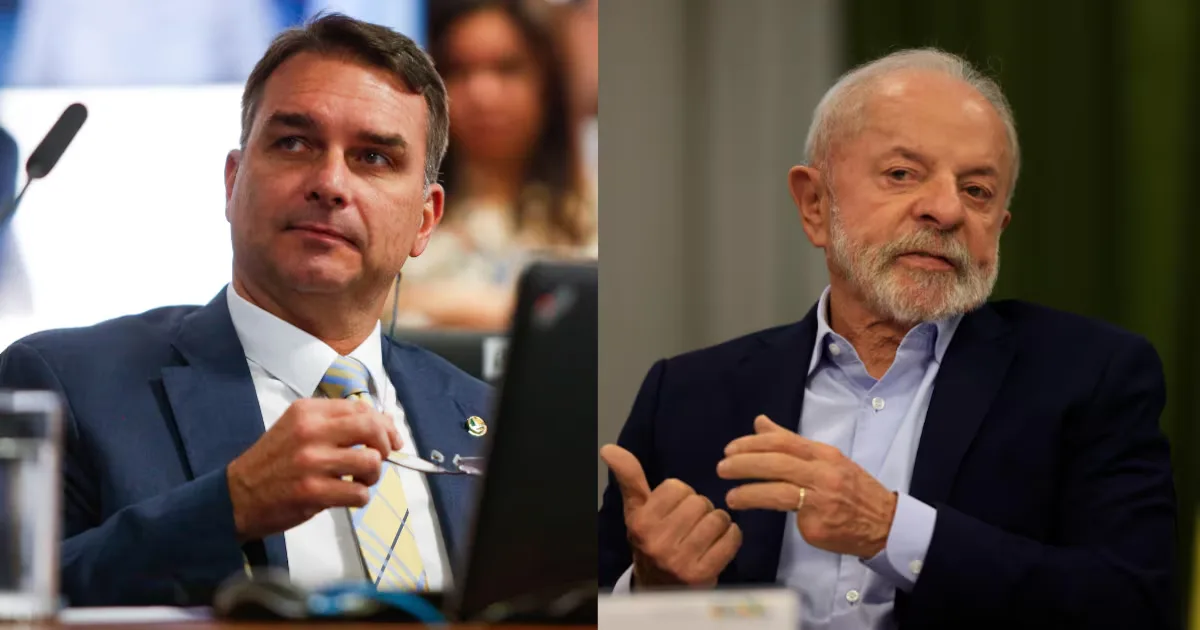 Pesquisa da Palver registra empate técnico entre Flávio Bolsonaro e Lula