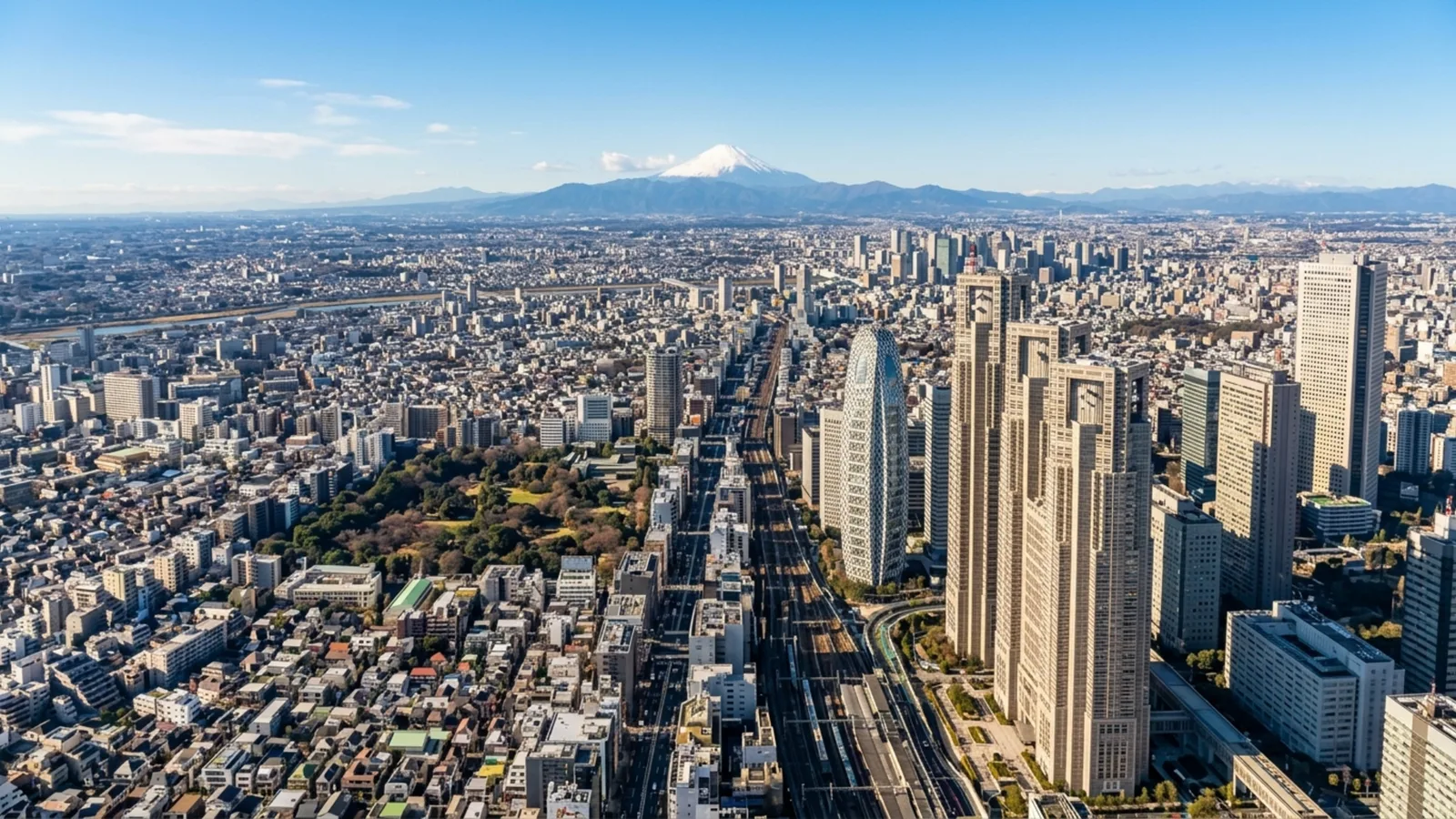Tóquio reúne 33,4 milhões de habitantes em uma rede de centros conectados