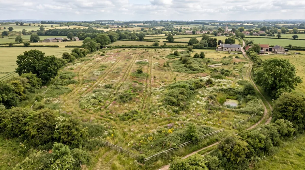 Em Norfolk, a regeneração natural trouxe milhares de orquídeas ao campo