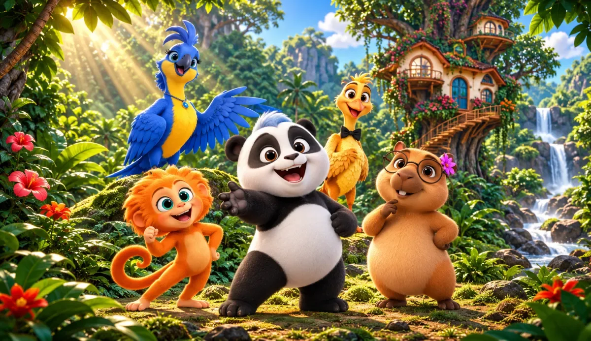 Série infantil Brasil-China terá episódio exibido no RioMarket