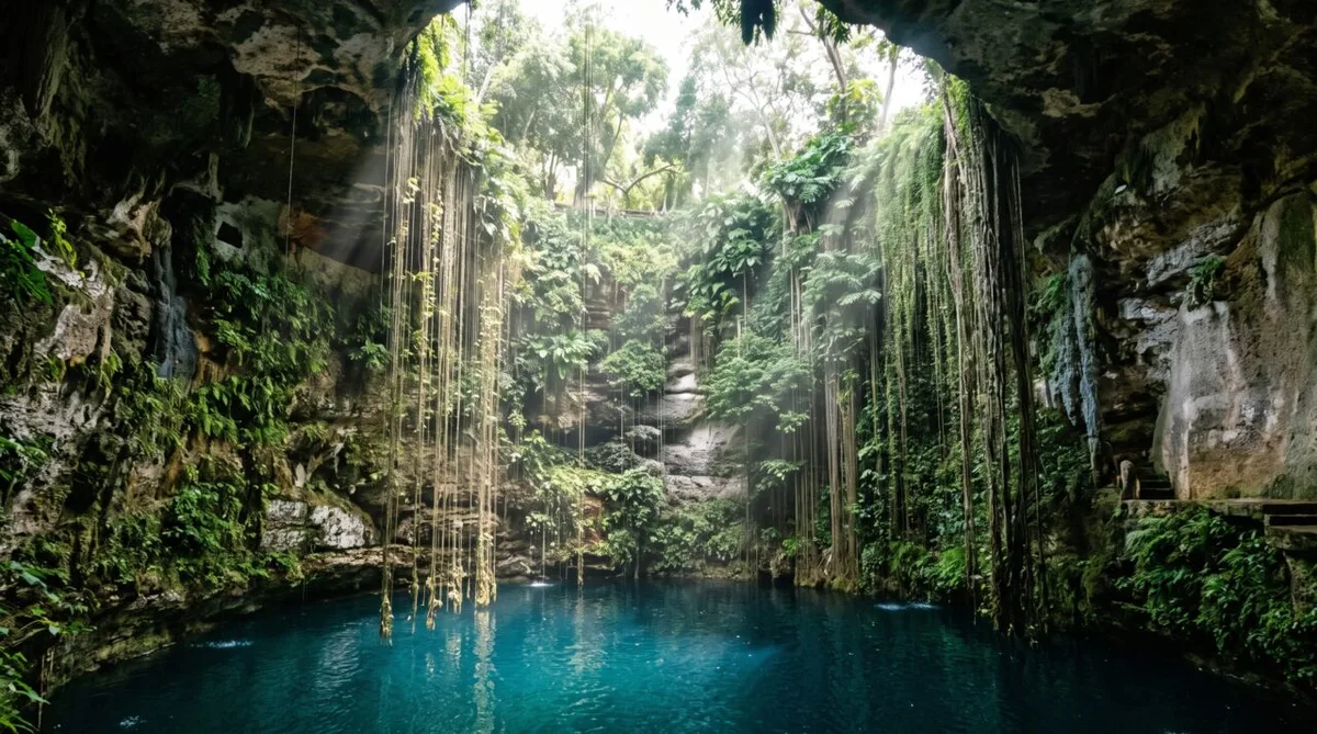 Dois cenotes ajudaram Chichén Itzá a crescer em região sem grandes rios