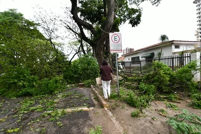 Temporal danifica rede elétrica e deixa uma pessoa morta em Umuarama