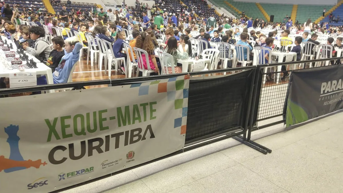 Curitiba reúne enxadristas na quarta etapa do Circuito Xeque-Mate