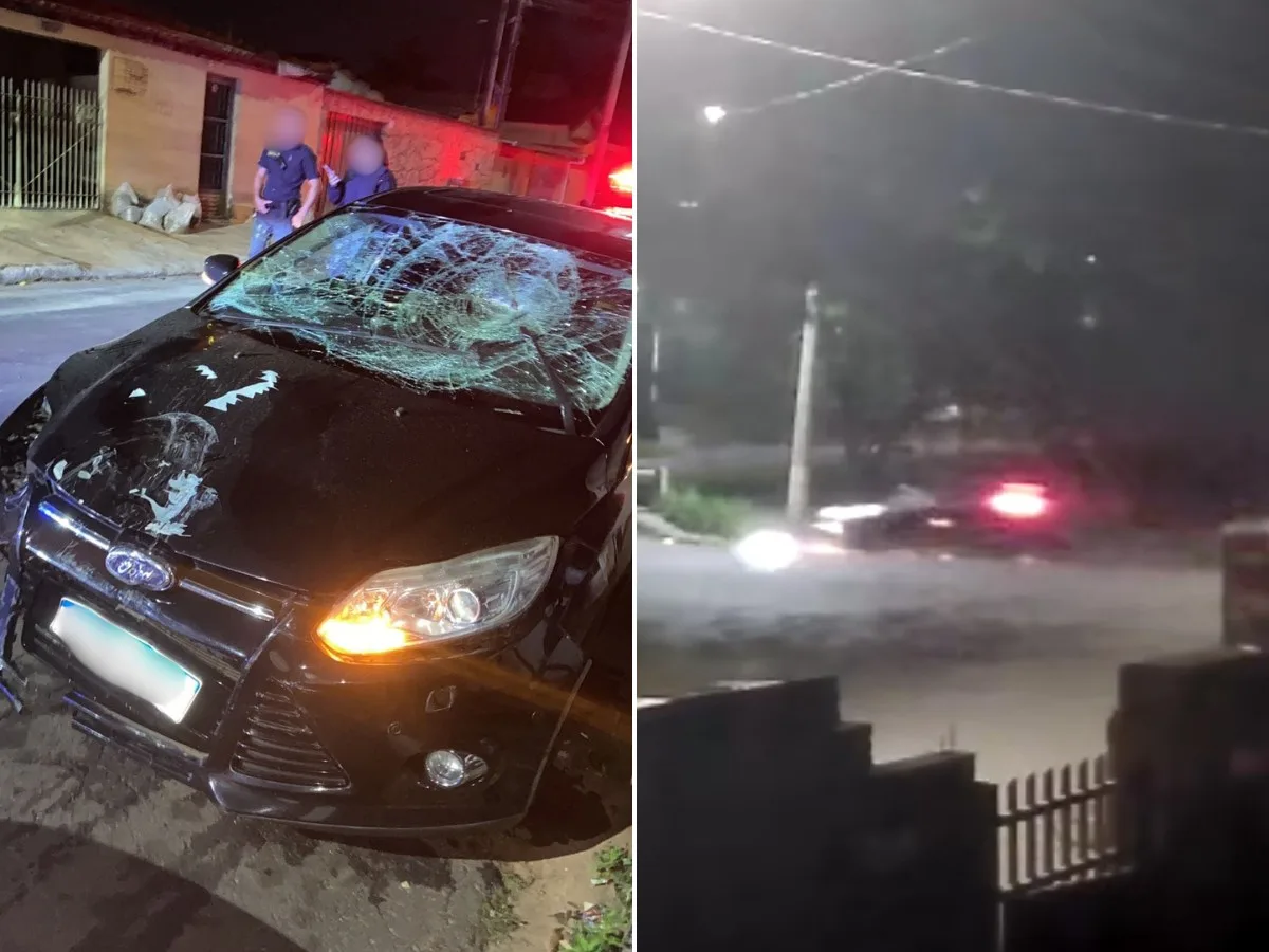 Perícia é realizada após colisão entre carro e moto em ponte de Itapira