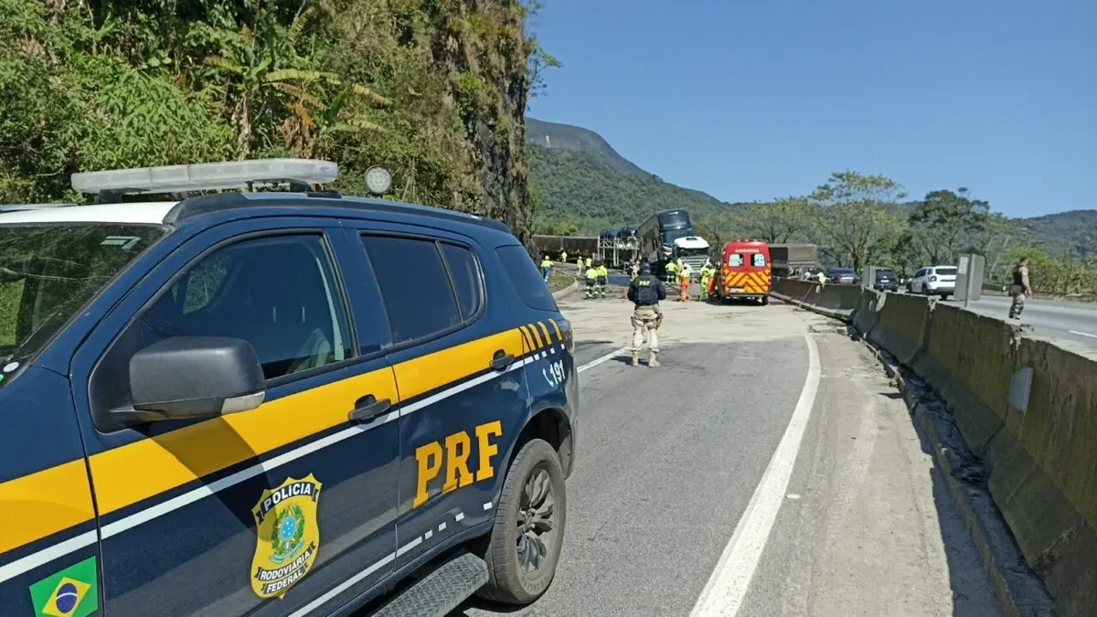 Paraná registra 7.630 acidentes em rodovias federais durante 2025
