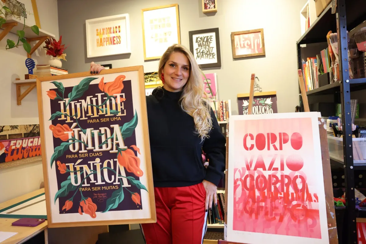 Cristina Pagnoncelli faz das letras uma linguagem de arte e ativismo
