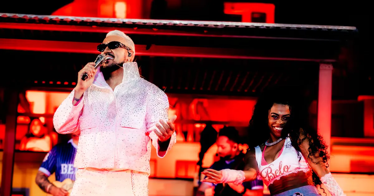 Belo leva repertório de pagode romântico ao Palco Favela do Rock in Rio
