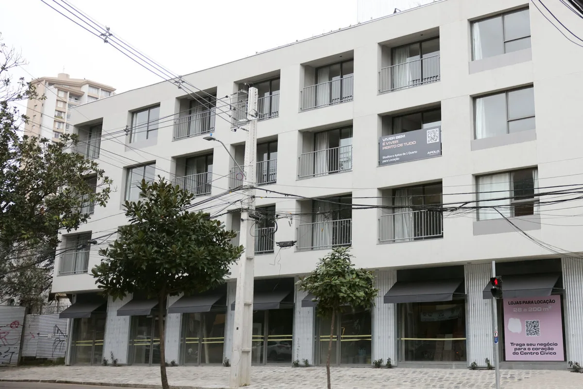 Edifício Apolo é reinaugurado em Curitiba com moradia, comércio e novos espaços