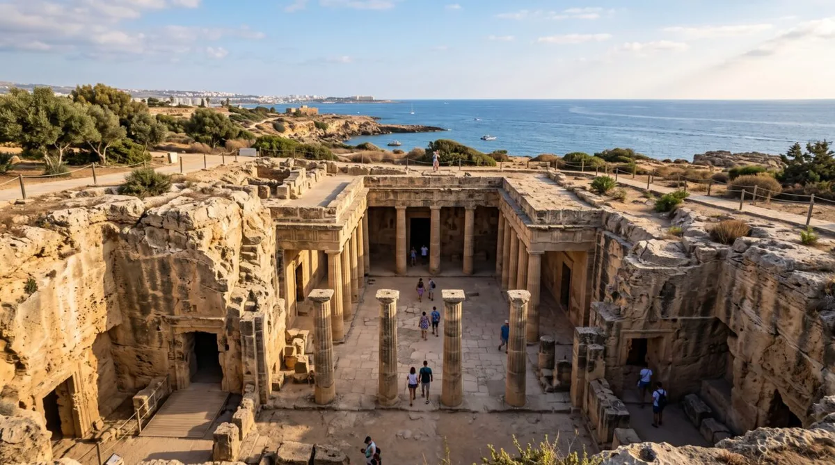Necrópole de Paphos traduz hierarquias e influências do mundo helenístico