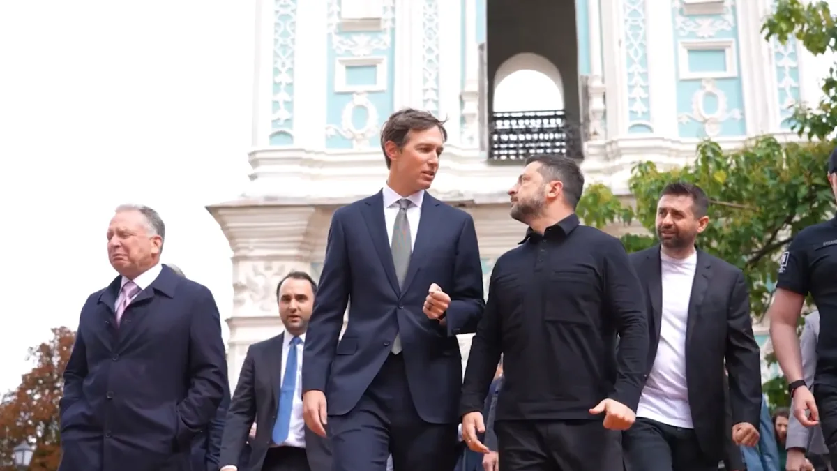 Enviados dos EUA discutem proposta de paz com Zelensky em Kiev