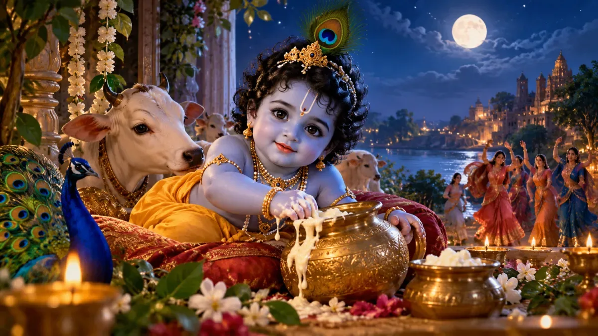 Janmashtami celebra Krishna entre devoção, filosofia e renovação da esperança