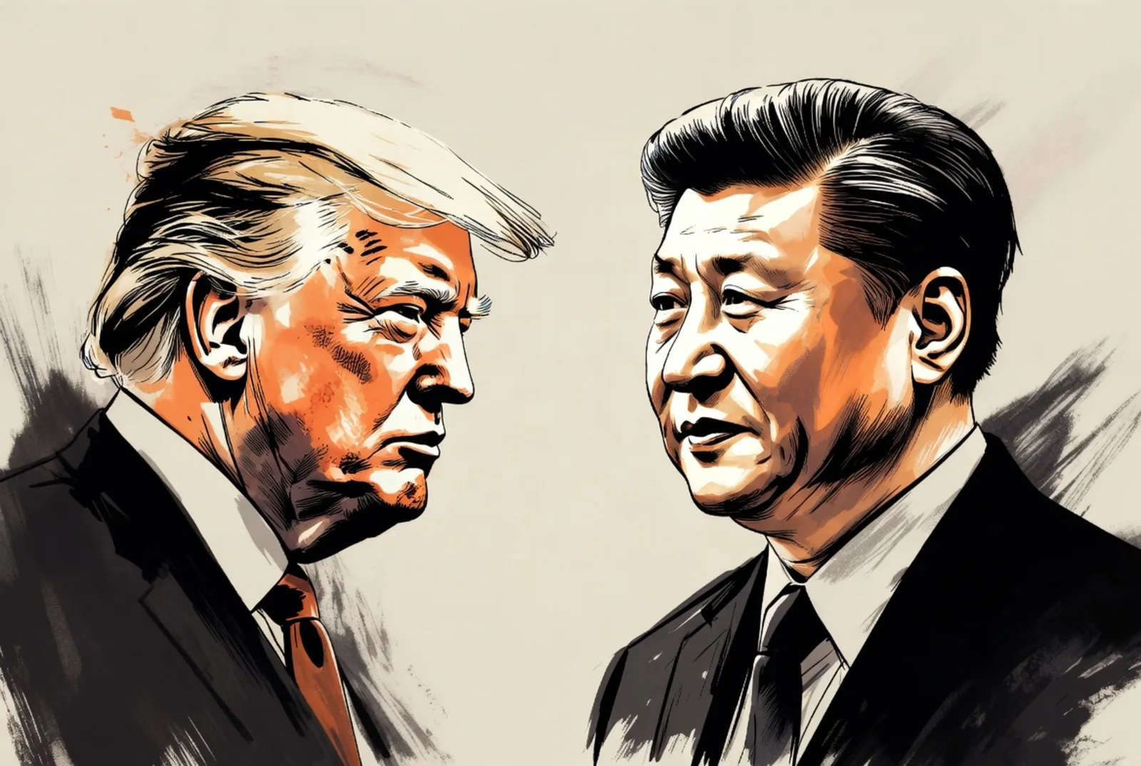 Trump e Xi discutem comércio, Taiwan, Irã e inteligência artificial