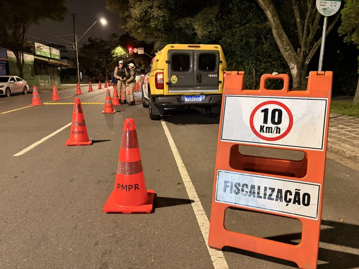 Operação Lei Seca prende três motoristas em Curitiba