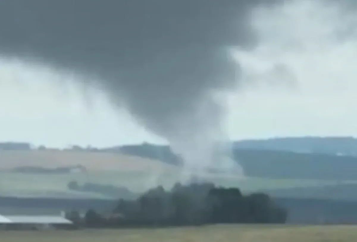 Simepar classifica tornado no Paraná como fenômeno do tipo landspout