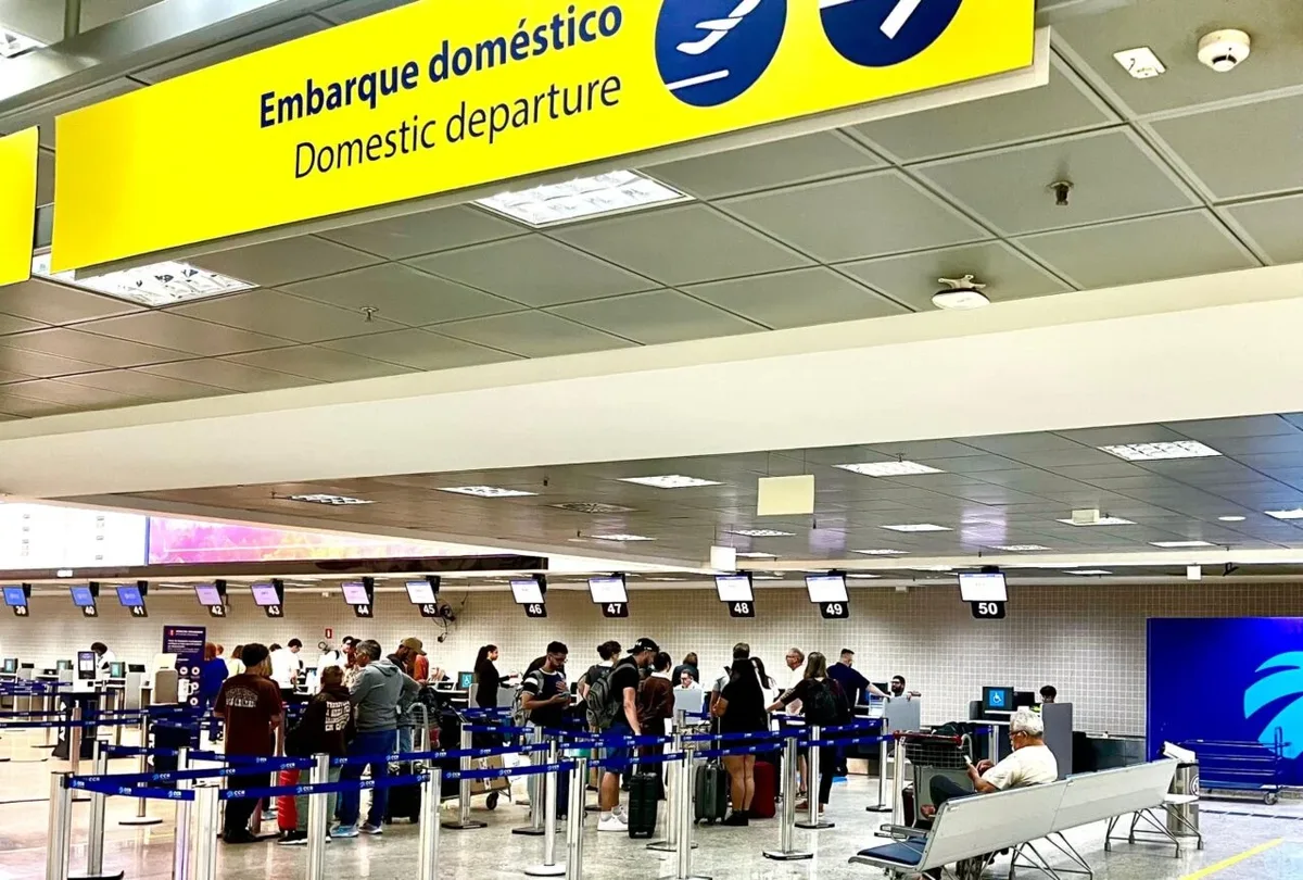 Tempestade atrasa 12 voos e cancela outro no Aeroporto Afonso Pena