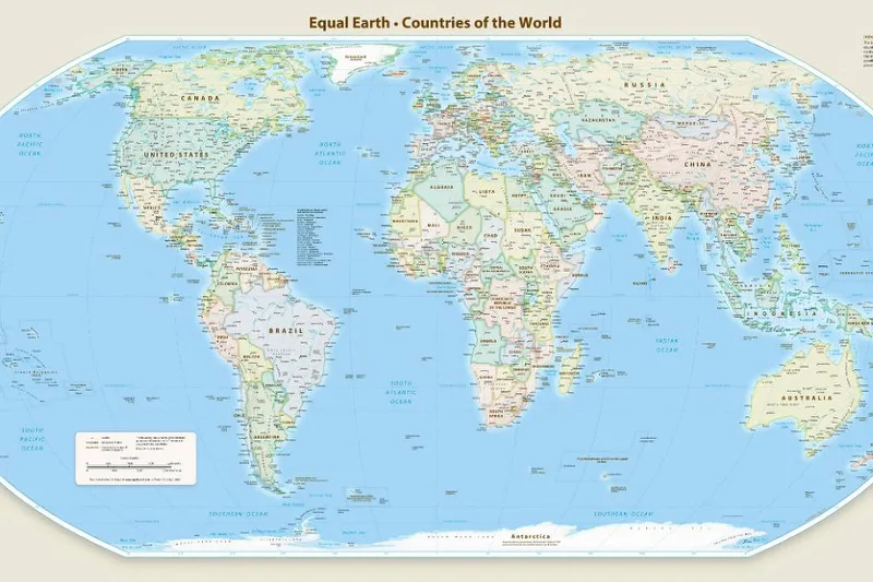 ONU aprova resolução que recomenda mapa mais fiel ao tamanho dos continentes
